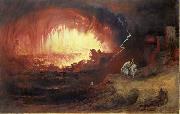 John Martin The Destruction of Sodom and Gomorrah, oil on canvas